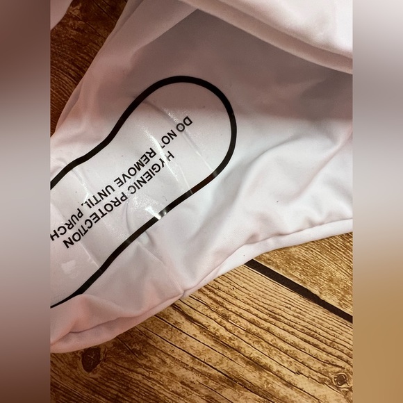 NWT ROSETTA GETTY Drawstring Bandeau One Piece Swimsuit - Picture 7 of 8